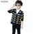 Import V-neck cardigan long sleeves children sweater with buttons from China
