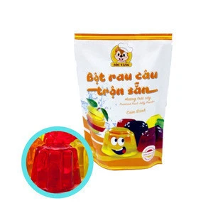 Vietnam good price high quality glass instant Jelly Powder pudding SOC VANG
