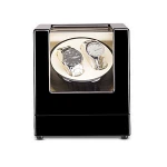 Viiways custom logo double watch winder case 2+0 automatic watch winder box