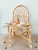 Import Vintage Kids Baby Nursery Rattan Rainbow Chair from Vietnam