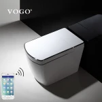VOGO automatic sensor flushing electric one piece tankless intelligent smart toilet