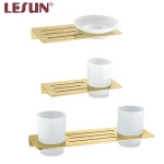 Wall Mount Bathroom Metal  Accessories Towel Shelf Toilet Paper Holder Soap Holder Towel Rack Tumble Holder Bath Hardware Set