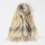 Import Warm scarfnew  cashmere scarf female autumn and winter long plaid scarf custom sweet tassel shawl from China