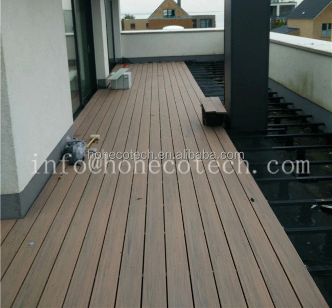 Waterproof plastic sheet for balcony covering