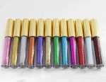 Waterproof Private Label Liquid Eyeliner Glitter Eyeliner With 14 Colors