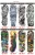Import Waterproof Temporary Tattoo Sticker Full Arm Large Skull Old School Tatoo Stickers Flash Fake Tattoos for Men Women from China