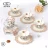 Import wave shape tea set 15pcs in color box gift item with elegent design with glass tea pot with warmer coffee cup and tea set from China