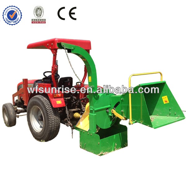 WC-8 Tractor Mounted Wood Chipper Tractor Mounted Garden Shredder