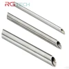 Welded titanium tube for motorcycle exhaust system