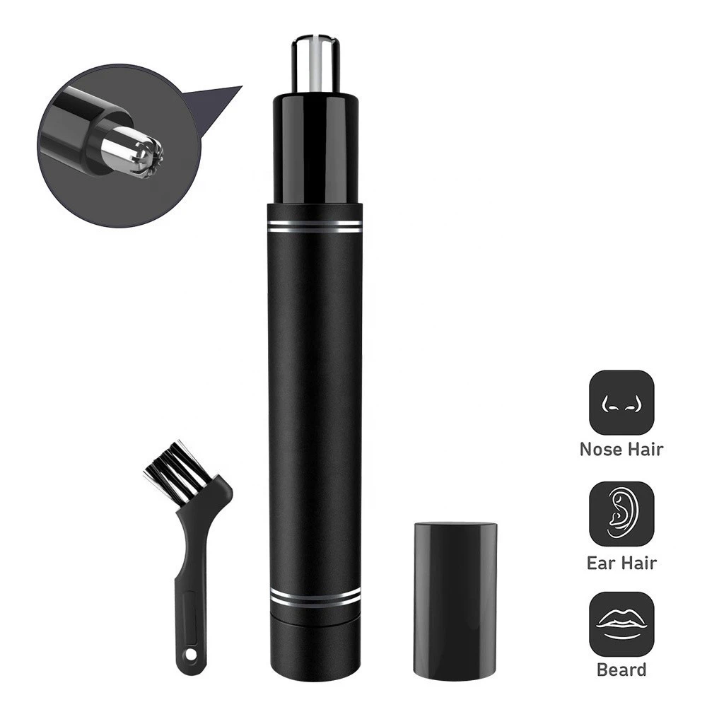 Wet Dry Brows Razor Electric Tweezers Nose Hair &amp; Ear Hair Sharper Cordless &amp; Battery Operated Nose Hair Trimmer