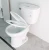 Import White 1.0 GPF 12 Rough-In cUPC WaterSense HET Round Front Two-Piece Comfort Height Toilet SA-2220 from China