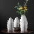 Import White Ceramic Banana Leaf Vase Decoration Home Nordic Decoration Art Vases from China