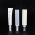 Import White Facial Cleanser Soft Tube Matte Cosmetic Cream Plastic Tube Cosmetic Tube Packaging from China