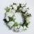 Import White Floral Front Door Wedding Decor Silk Peony Flower Artificial Flower Wreath from China