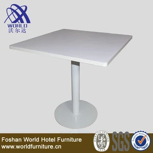 White MDF Table / bar table / restaurant table