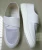 Import white PVC leather upper PU outsole esd white shoes from China