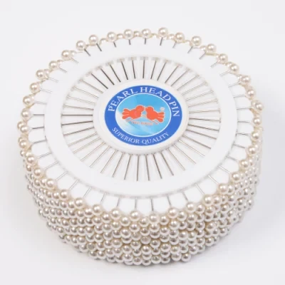 White Round Pearl Head Dressmaking Pins Sewing Pins