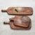 Import Whole Piece walnut serving tray wood sushi bread cutting chopping board from China
