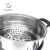 Import Wholesale 3 Layer Cooking Steamer Stainless Steel Steamer And Cooking Pots With Lid from China