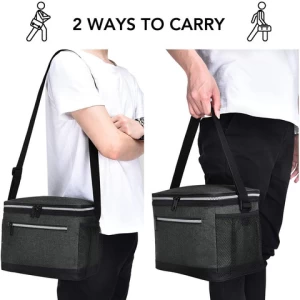 Wholesale Adult Lunch Box Insulated Lunch Large Cooler Bag With Shoulder Strap