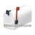 Import wholesale American mailboxes/ US flag steel pedestal mailbox/ metal stand post letterbox from China