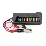 Wholesale Auto Digital Battery Tester 12V Alternator with 6 LED Lights for Cars and Motorcycle Auto Diagnostic Tool