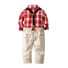 Wholesale boy clothing set babies kids clothes for baby 2 pieces set with high quality
