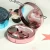 Import Wholesale Cosmetic Contact Lenses cases container boxes luxury bling stars quicksand fashion contact lens case from China