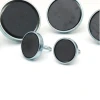 Wholesale Custom Ceramic Ferrite Round Base Pot Magnet Fastener Ferrite Magnetic Hook