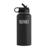 Wholesale Custom Double Wall Insulated Stainless Steel Sports Vacuum Powder Coated Water Bottles