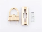 Wholesale customized bag parts and accessories Combination metal Padlock  Luggage lock