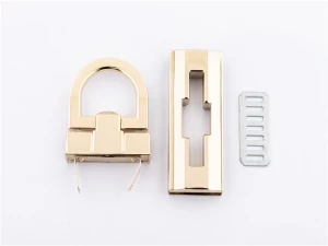 Wholesale customized bag parts and accessories Combination metal Padlock  Luggage lock
