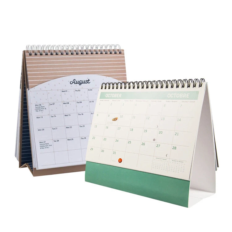 Wholesale Diary Weekly Monthly Planner 2020 Desk Calendar 2021
