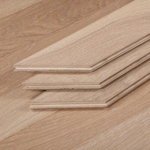 Wholesale European Parquet White Engineered Wood Floor Solid Oak Flooring