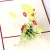 Import Wholesale Flower Greeting Card Paper Wedding Thank You Card Greeting from China