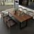Import Wholesale furniture room hotel restaurant coffee table wooden dining table sets 6 chairs from China