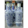 Wholesale H 6 FEET Big Chinese Antique Hand Painted Porcelain Vases