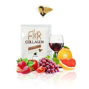 Wholesale healthy supplement collagen extracts powder 12 kinds of fruit 30 piece/Box