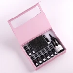 Wholesale High Pigmented Ombre Spray UV Gel Airbrush Gel Nail Polish Set Vegan Airbrush Soak Off Nails Gel color for nail
