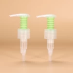 Wholesale high quality 24/410 pp clear cosmetic liquid soap metal free all plastic lotion pump
