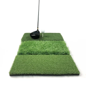 Wholesale High quality Original Factory Artificial turf nylon 3 in 1 golf swing mat