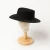 Import wholesale high quality pure color 100% wool children kids fedora hats from China
