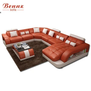 Wholesale High Quality U Shape Furniture Living Room Sofa