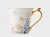 Import Wholesale luxury decal bone china coffee mug with handle printing bulk mug for cafe drinkware household restaurant from China