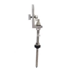 Wholesale Metal Tin Roof Solar Mount L Feet With Double Thread Hanger bolt