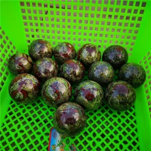 Wholesale New Arrived Dragon Blood Stone Crystal Sphere For Healing Sphere