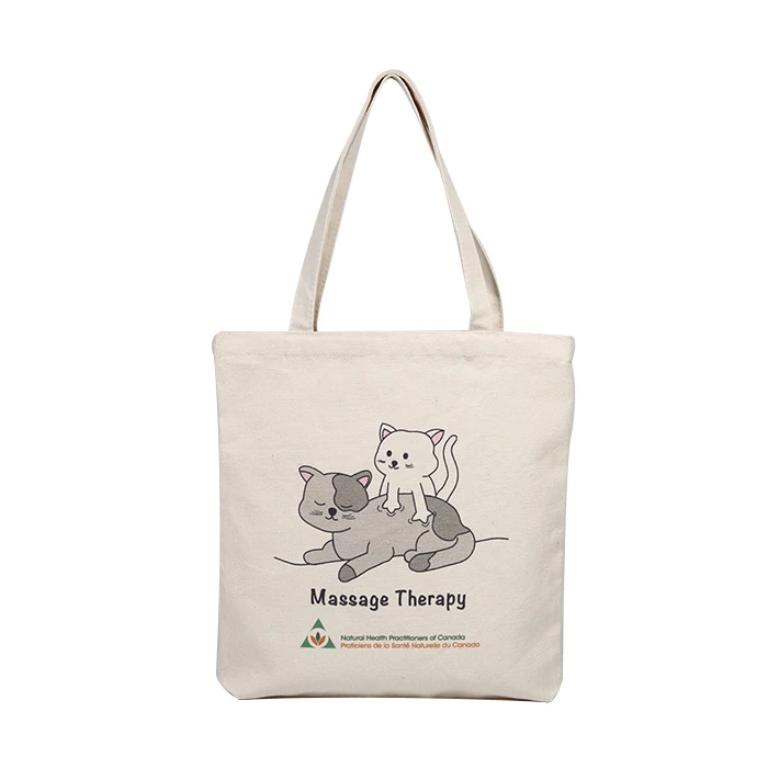 Wholesale Organic Brand Cotton Custom Tote Canvas Bag Printing