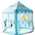 Import Wholesale Pink/Blue Castle Kids Play Tent Playhouse Great Birthday Gifts for 1-10 Years Old Children for Indoor &amp; Outdoor Use from China