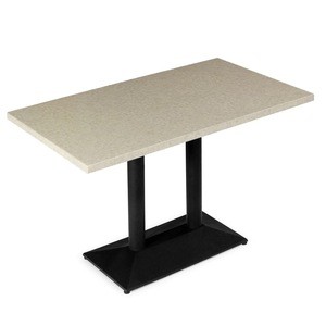 Wholesale price stainless steel dining table restaurant furniture