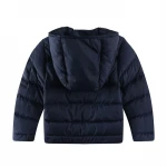 Wholesale Pure Color Baby  Boy Winter Coat Kids Boy Winter Hooded Jacket